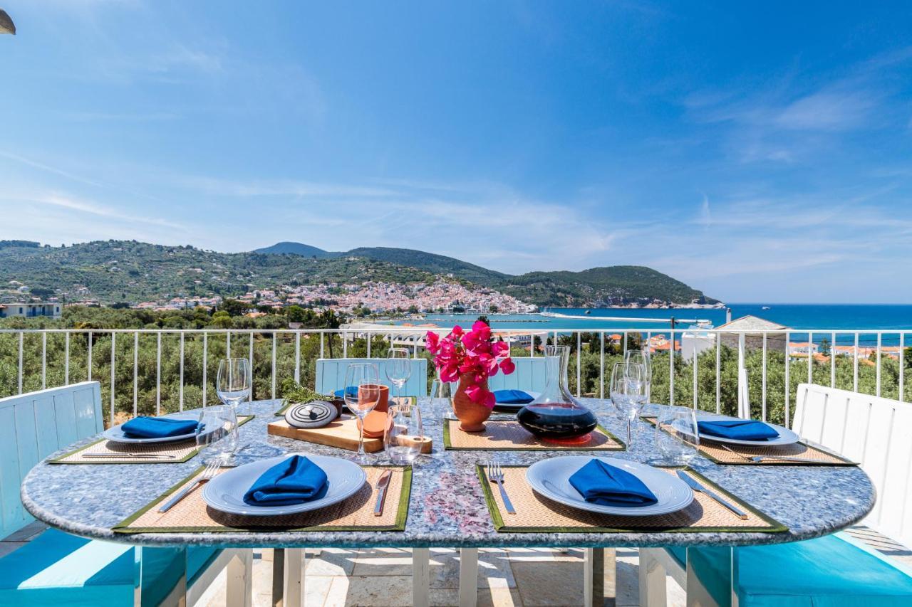 Sunshine Pool Villa Skopelos Town Exterior photo